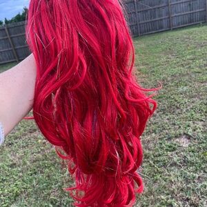 Limited Edition Red Tinsel Lace Front Wig – Webster Wigs